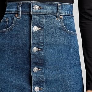 EXPRESS Denim short skirt